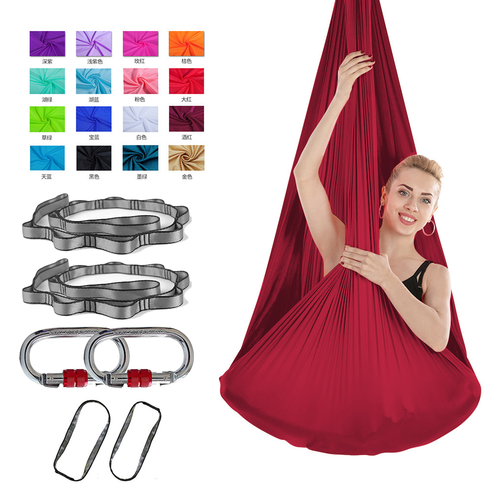 Aerial Silk Hammock - Ensemble de hamac de yoga aérien