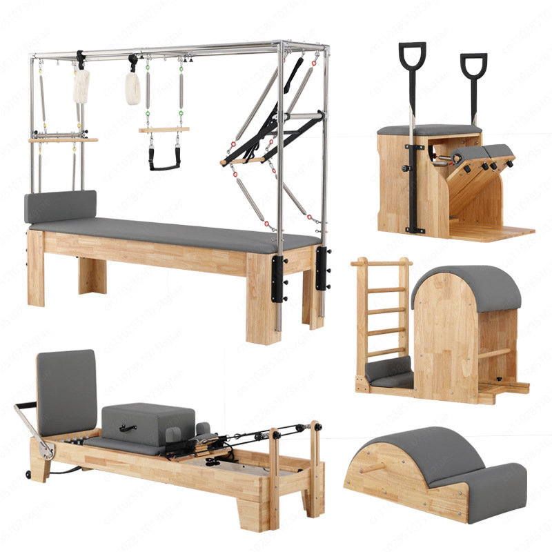 Pilates Yoga Same - Lit central Pilates pliable en chêne,
