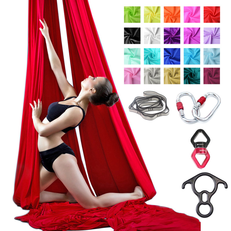 Aerial Silk Hammock - Ensemble de soies de yoga aérien