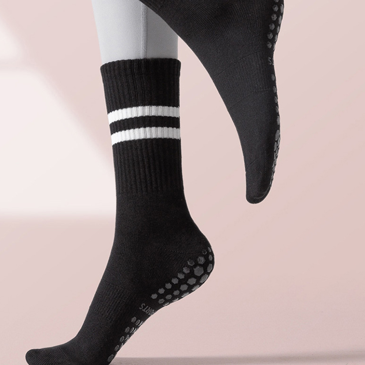 Chaussettes Pilates avec poign - Pilates Yoga And Barre avis et prix