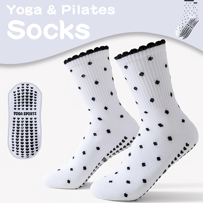 Chaussettes de yoga mi-mollet  - Pilates Yoga And Barre avis et prix