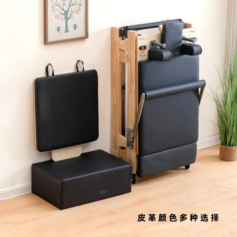 Lit de Pilates pliable en chên - Pilates Yoga Same avis et prix