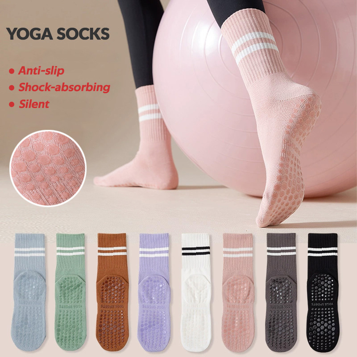 3 paires de chaussettes de Yog - Pilates Yoga And Barre avis et prix